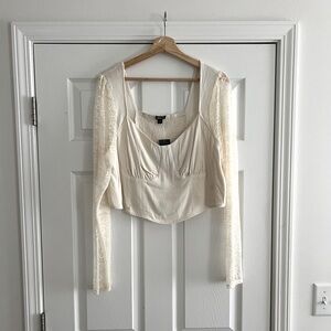 Cropped blouse | XXL NWT